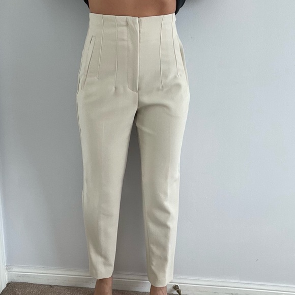 Zara Pleated Pants - Picture 1 of 3